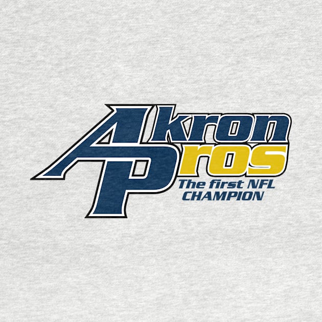 Akron Pros Modernized Wordmark by DarthBrooks